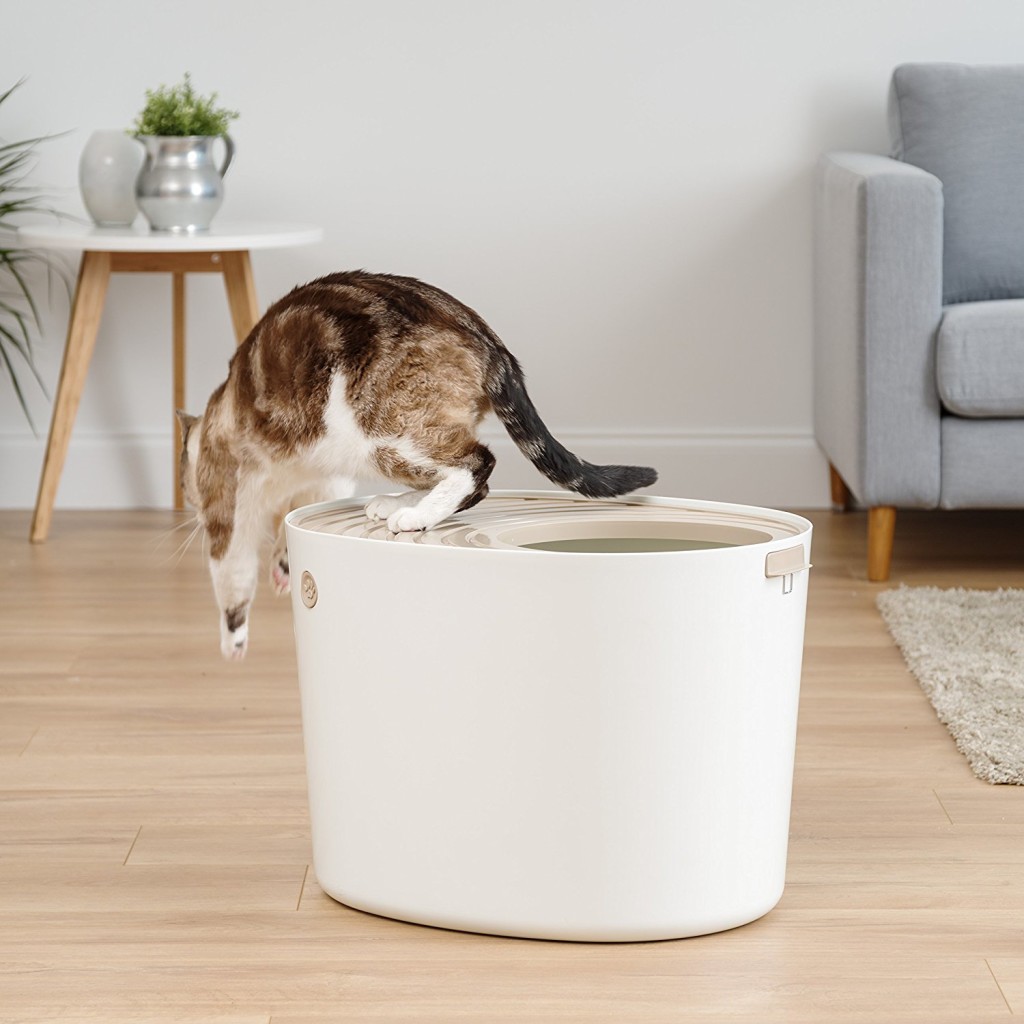 iris top entry litter box review